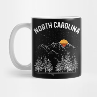 Vintage Retro North Carolina State Mug